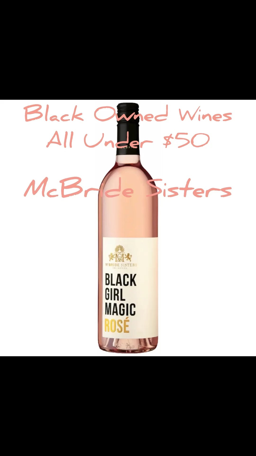 Celebrity Black-Owned Wines: 
🍷The McBride Sisters “Black Girl Magic”
🍷Former NBA Star Dewayne Wade “Wade Cellars”
🥂Singer John Legend “Legend Vineyard Exclusives”
🍷Rapper Snoop Dogg “19 Crimes”
🥂Singer Mary J. Bilge “Sun Goddess”
🍾Actress Producer Issa Rae Prosecco

#LTKHoliday #LTKGiftGuide #LTKParties