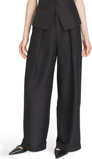 WAYF Maddox Pleated Cuff Trousers | Nordstrom | Nordstrom