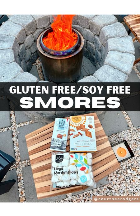 I’m allergic to wheat and soy and finally made a gluten free/soy free s’mores combination I LOVE! 🙌🏻 P.S. we love our Solo Stove! 🔥🍫

Summer, backyard, home 

#LTKSaleAlert #LTKStyleTip #LTKHome