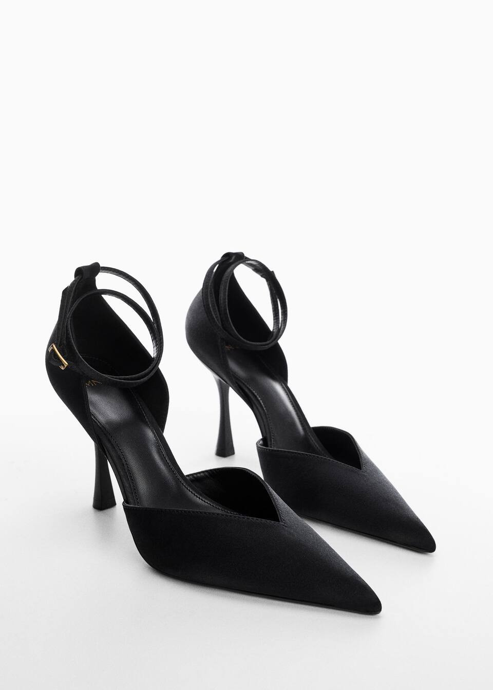 Ankle-cuff pointed toe shoes -  Women | Mango United Kingdom | MANGO (UK)