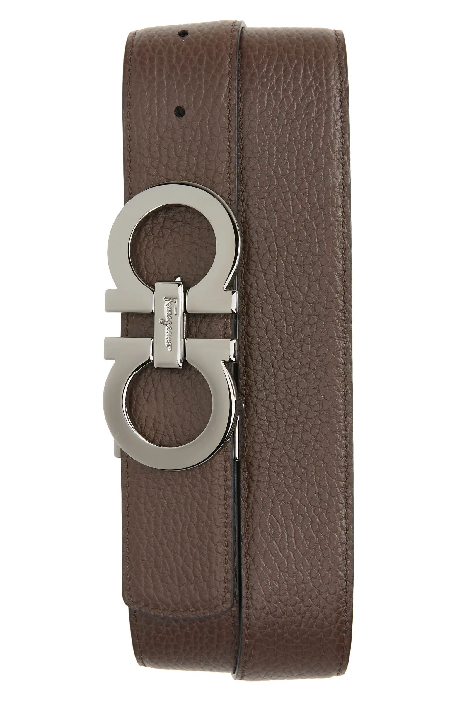 Double Gancio Reversible Leather Belt | Nordstrom