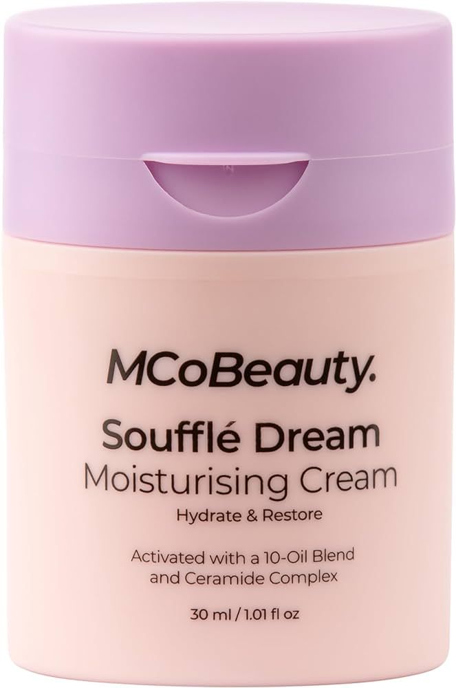 MCoBeauty Souffle Dream Moisturizing Cream, Nourishing Hydration for Supple Skin, Vegan, Cruelty ... | Amazon (US)