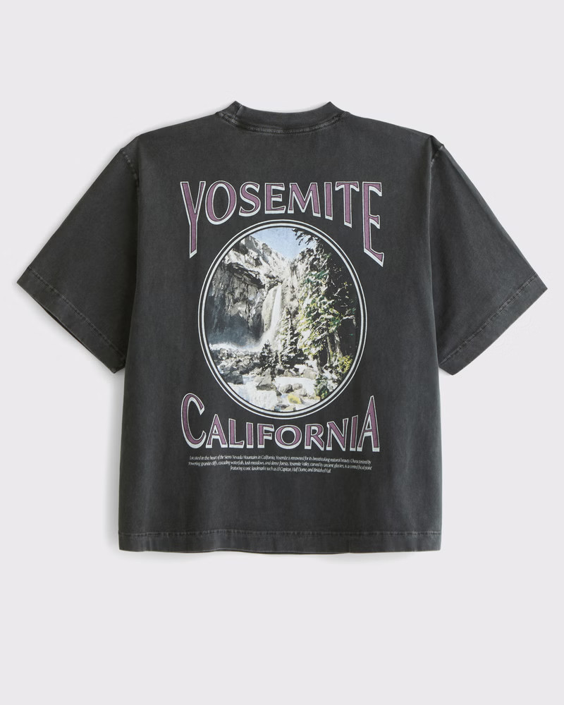 Men's Cropped Yosemite Graphic Tee | Men's New Arrivals | Abercrombie.com | Abercrombie & Fitch (US)
