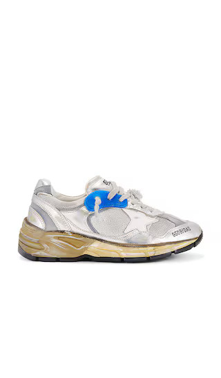 Running Dad Sneaker in Silver & White | Revolve Clothing (Global)