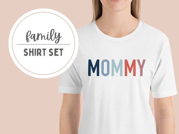 Patriotic Mom Shirt - Matching Fourth of July Shirt for Mommy and Me Outfits, Matching Family 4th... | Etsy (US)