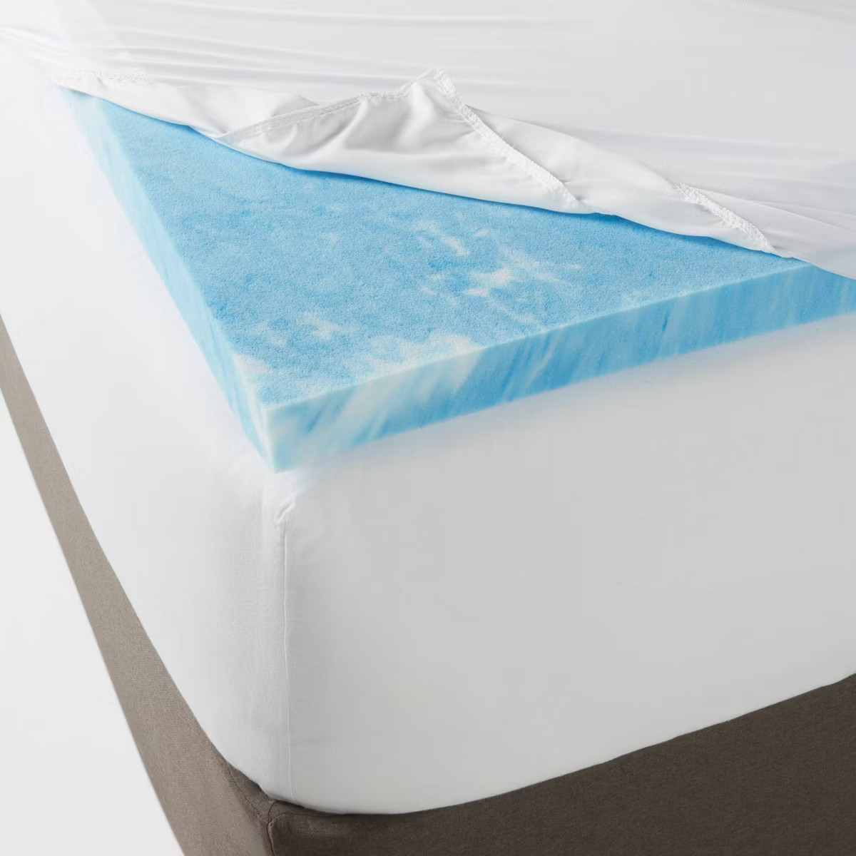 2" Cool Touch Memory Foam Mattress Topper - Threshold | Target