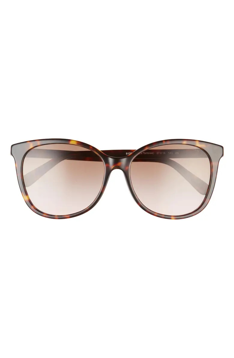 57mm Gradient Square Sunglasses | Nordstrom