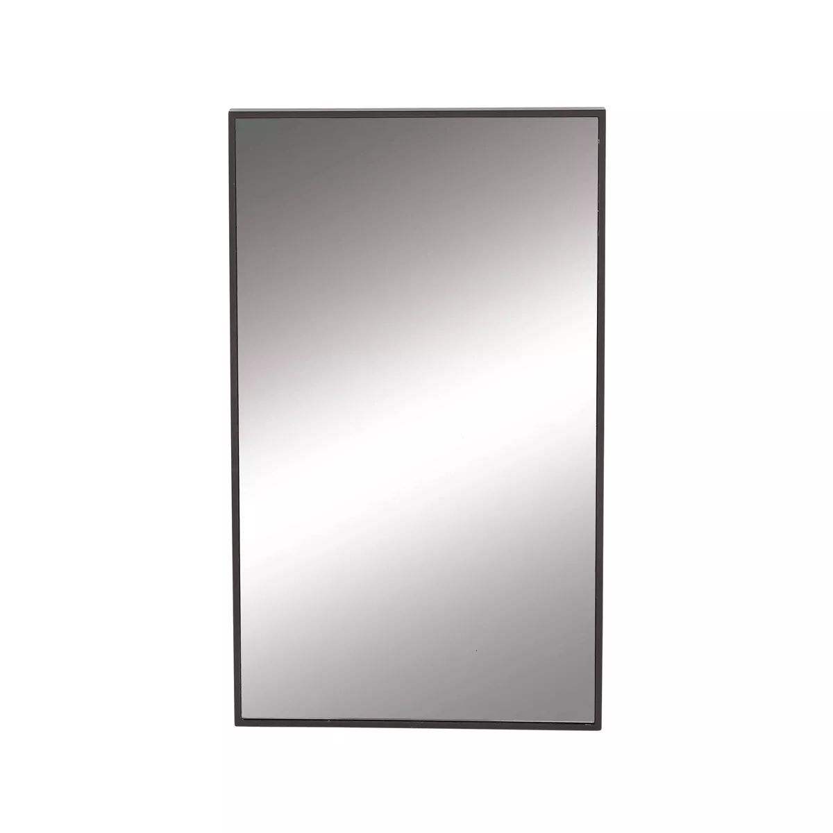 Contemporary Wood Rectangle Shaped Wall Mirror with Thin Minimalistic Frame - Olivia & May | Target