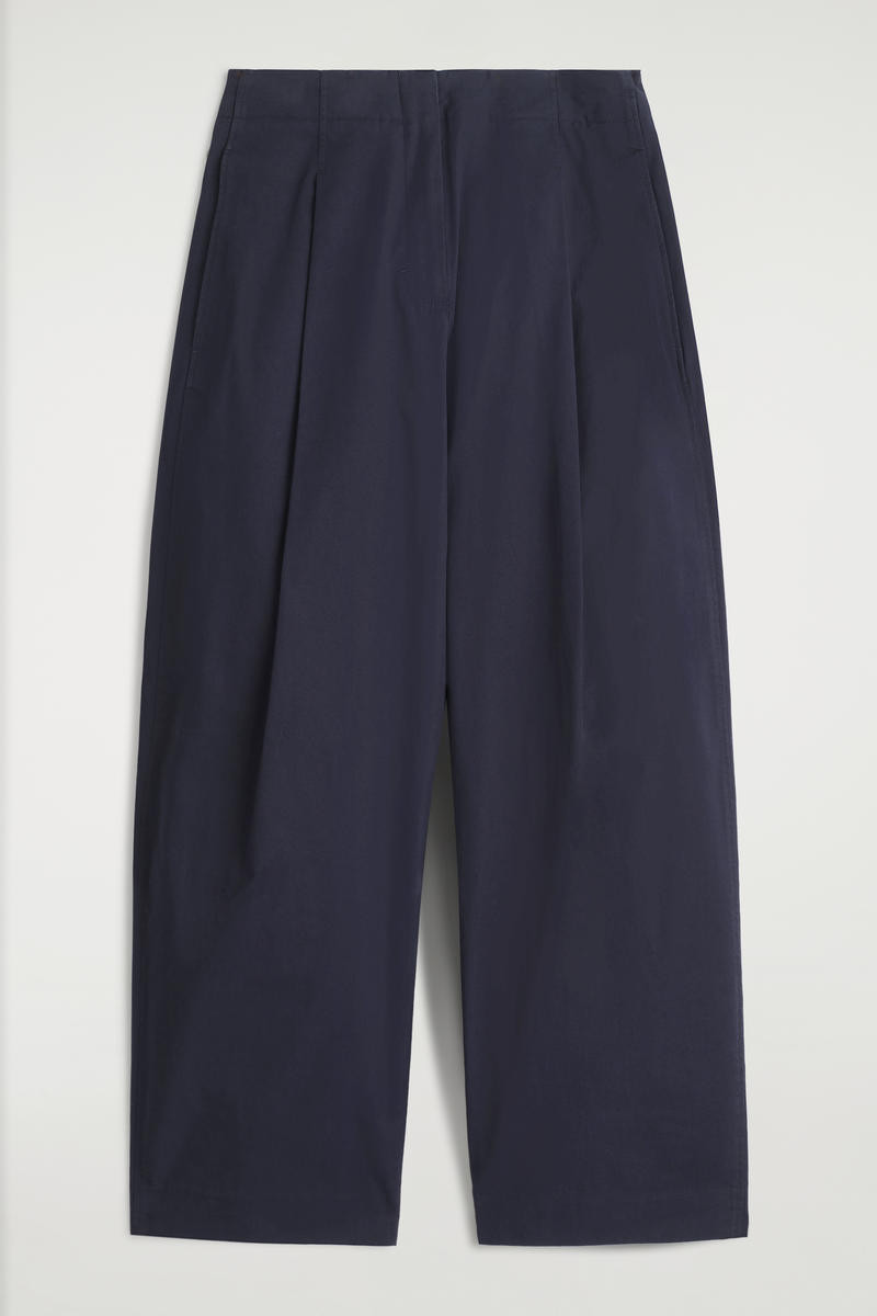 Pleated Barrel-Leg Chinos | COS (US)