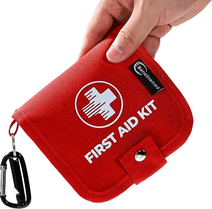 Mini First Aid Kit - 137 Piece Small Emergency Medical Kit for Home, Car, Travel, Camping & Outdo... | Amazon (US)