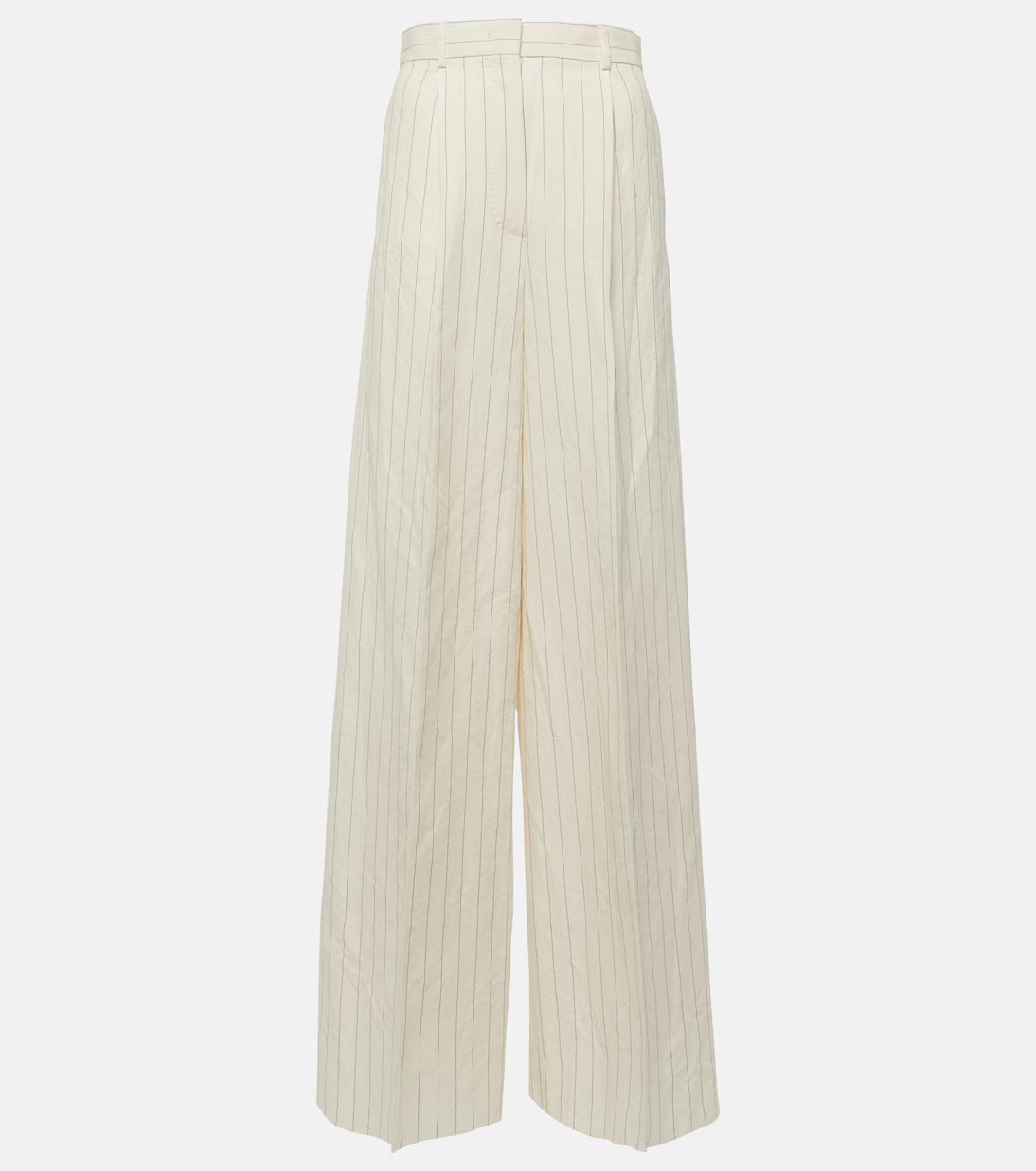 Giuliva pinstripe canvas wide-leg pants | Mytheresa (INTL)
