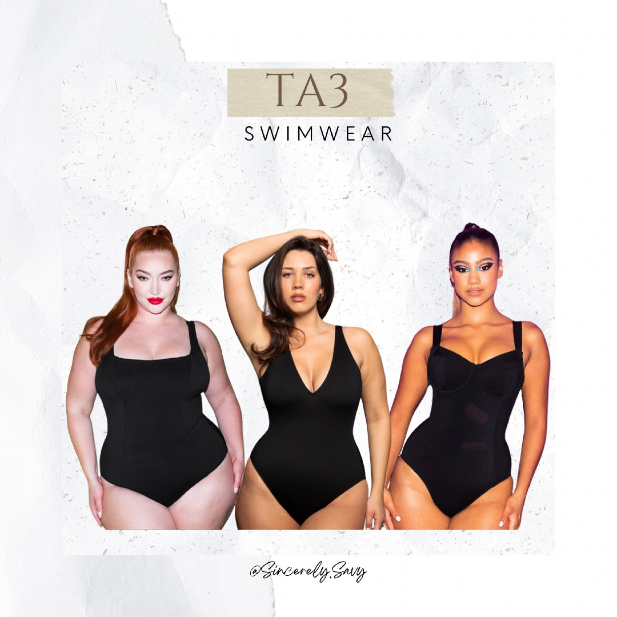 The perfect shaping Swimwear from TA3 

#LTKcurves #LTKFind #LTKswim