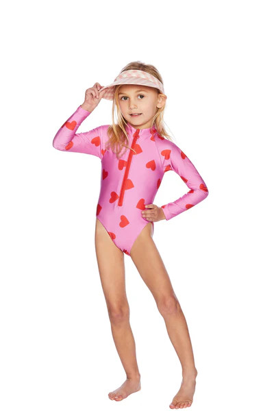 Charlie Rashguard Valentine Heart | Beach Riot