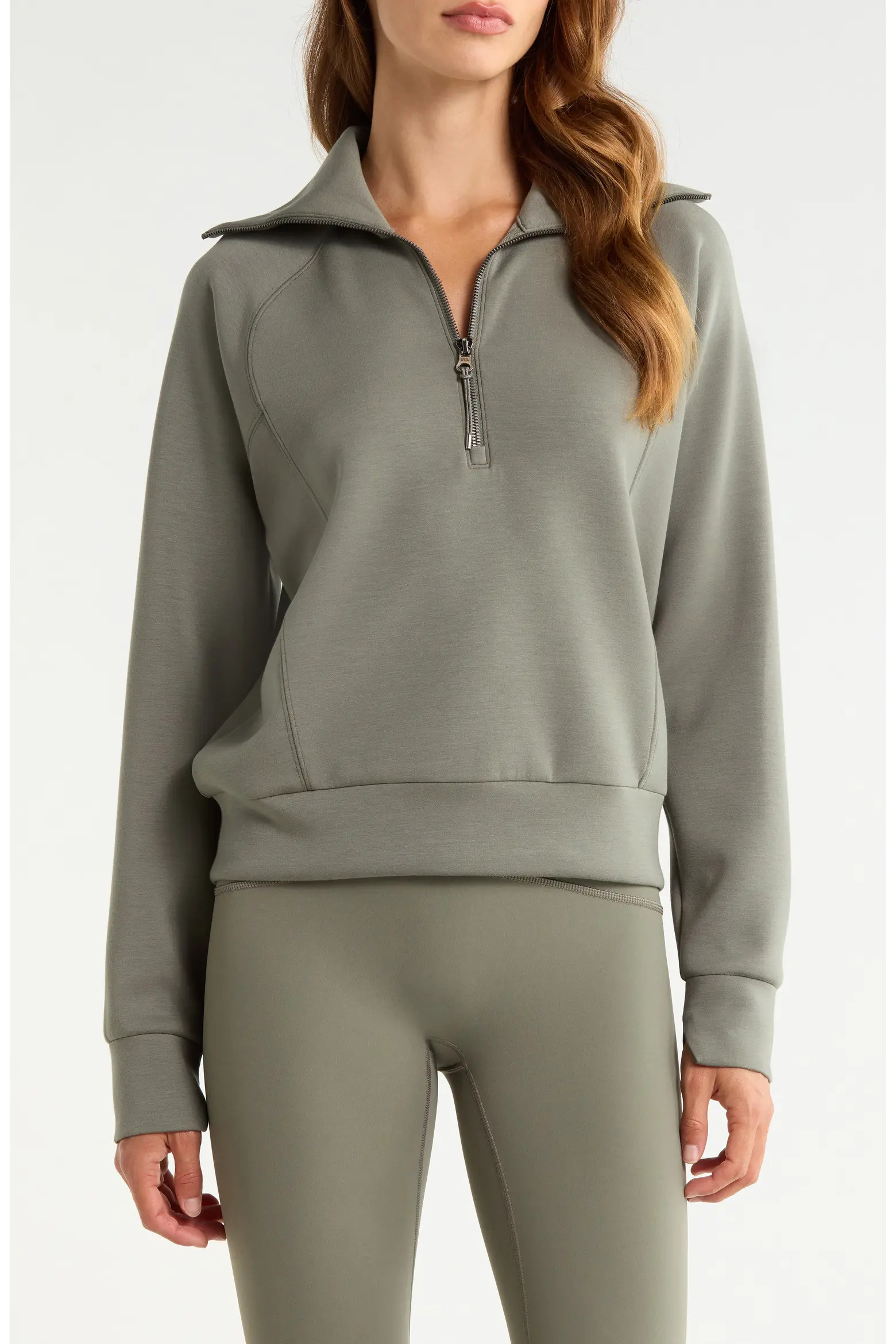 AirEssentials Half Zip Sweatshirt (Women) | Nordstrom | Nordstrom