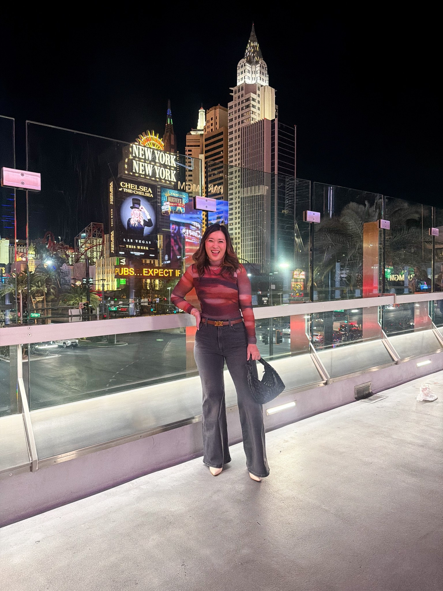 Vegas Outfit // all from Amazon
Mesh Top: Medium
Levi’s Ribcage Denim: 29