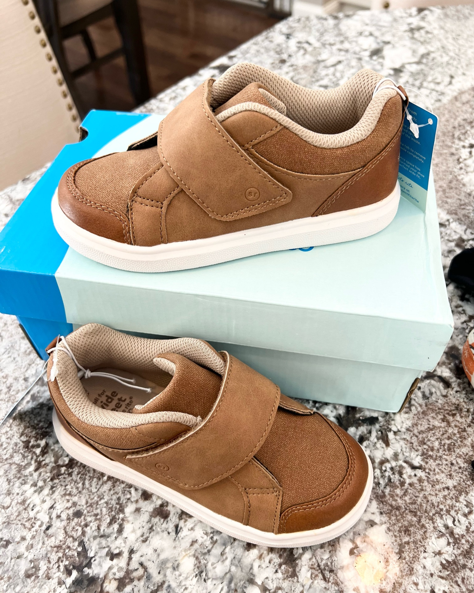 BEST toddler sneakers, my almost 3 year old has no problem getting these shoes on & off all by himself

Independent toddlers, toddler sneakers, back to school sneakers, neutral toddler sneakers, easy toddler sneakers, wide shoes for toddlers, brown toddler sneakers

#LTKkids #LTKfindsunder50 #LTKfamily