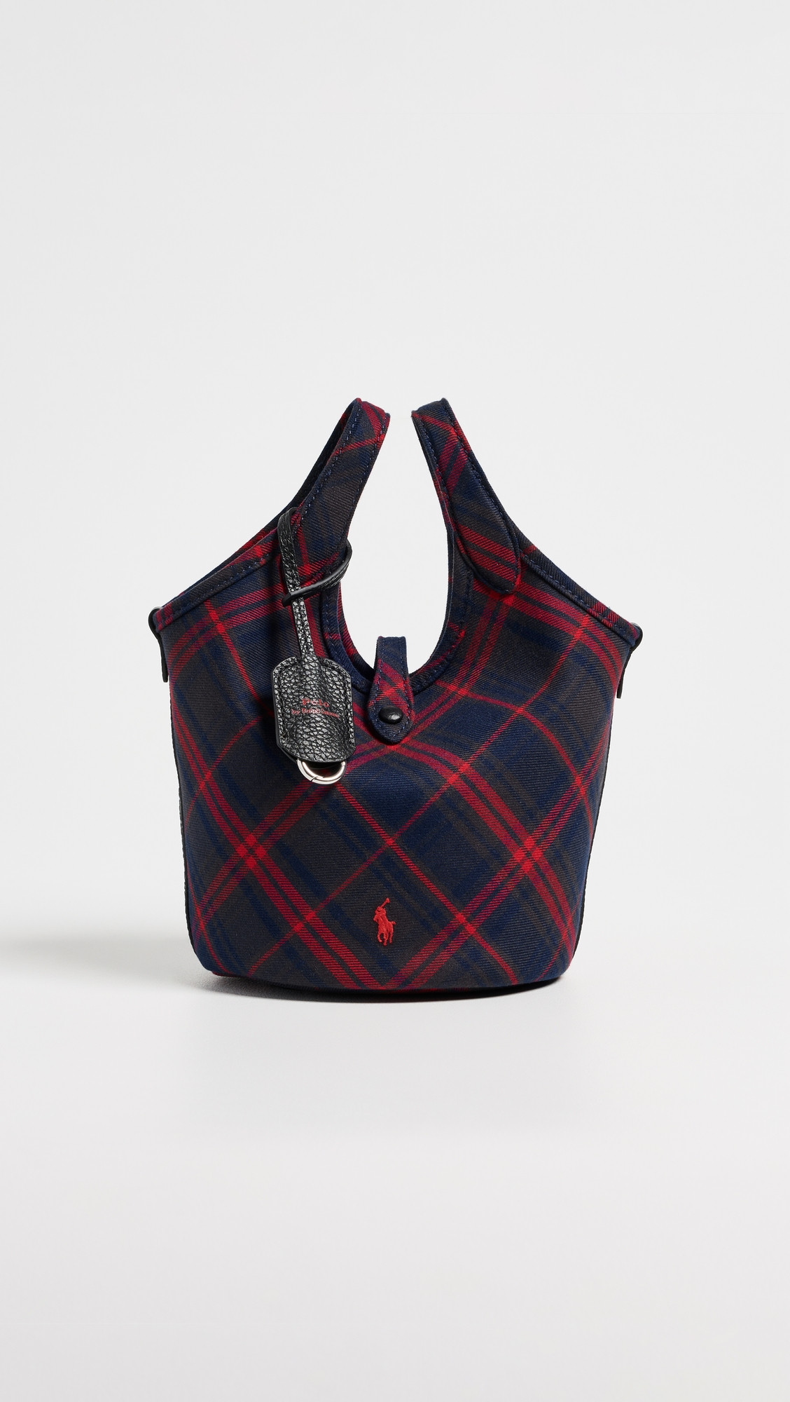 Polo Ralph Lauren Small Poly Crossbody Bag Multi Plaid One Size | Shopbop
