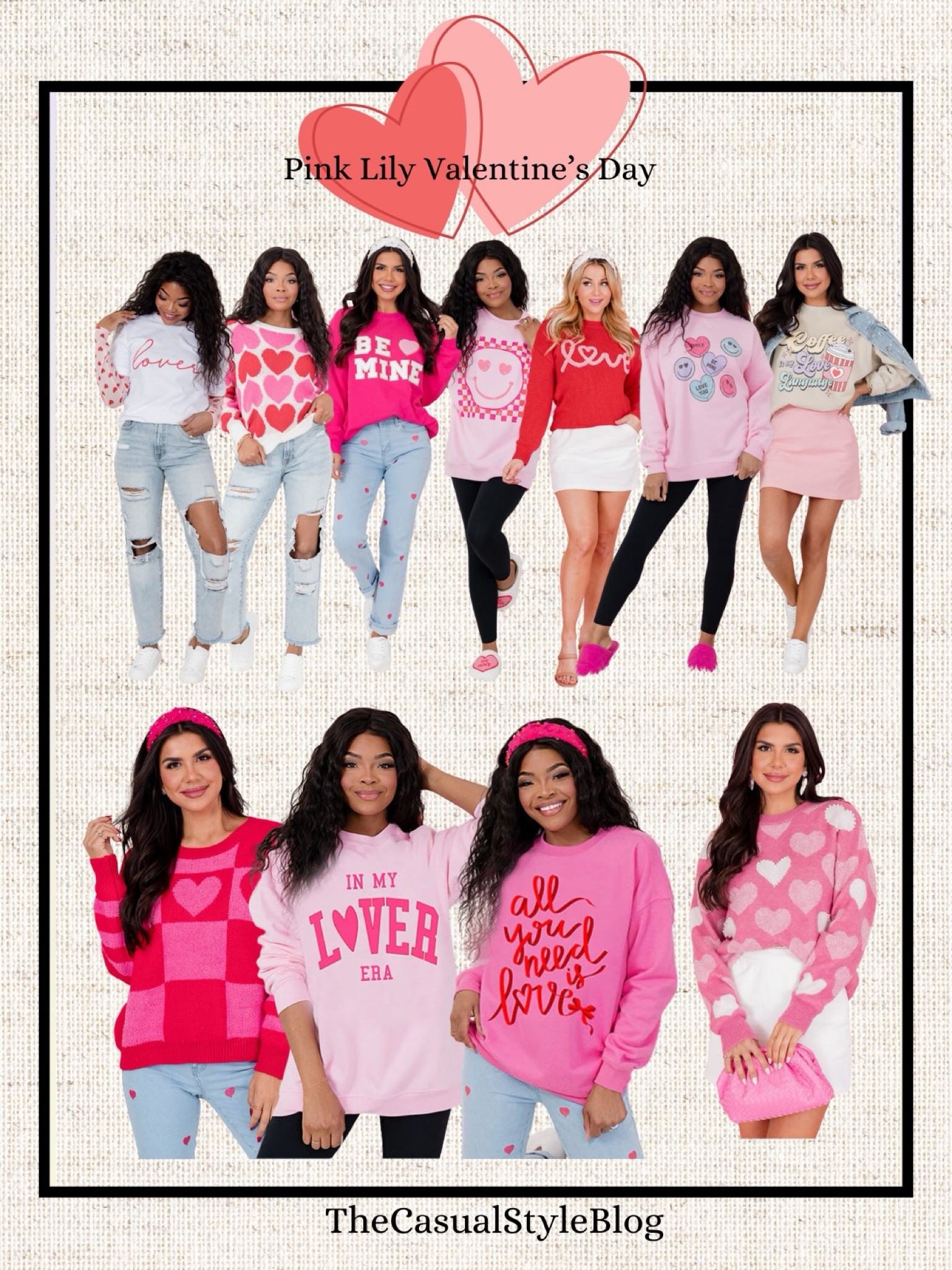 Pink lily Valentines outfits! 



#LTKfindsunder50 #LTKGiftGuide #LTKSeasonal