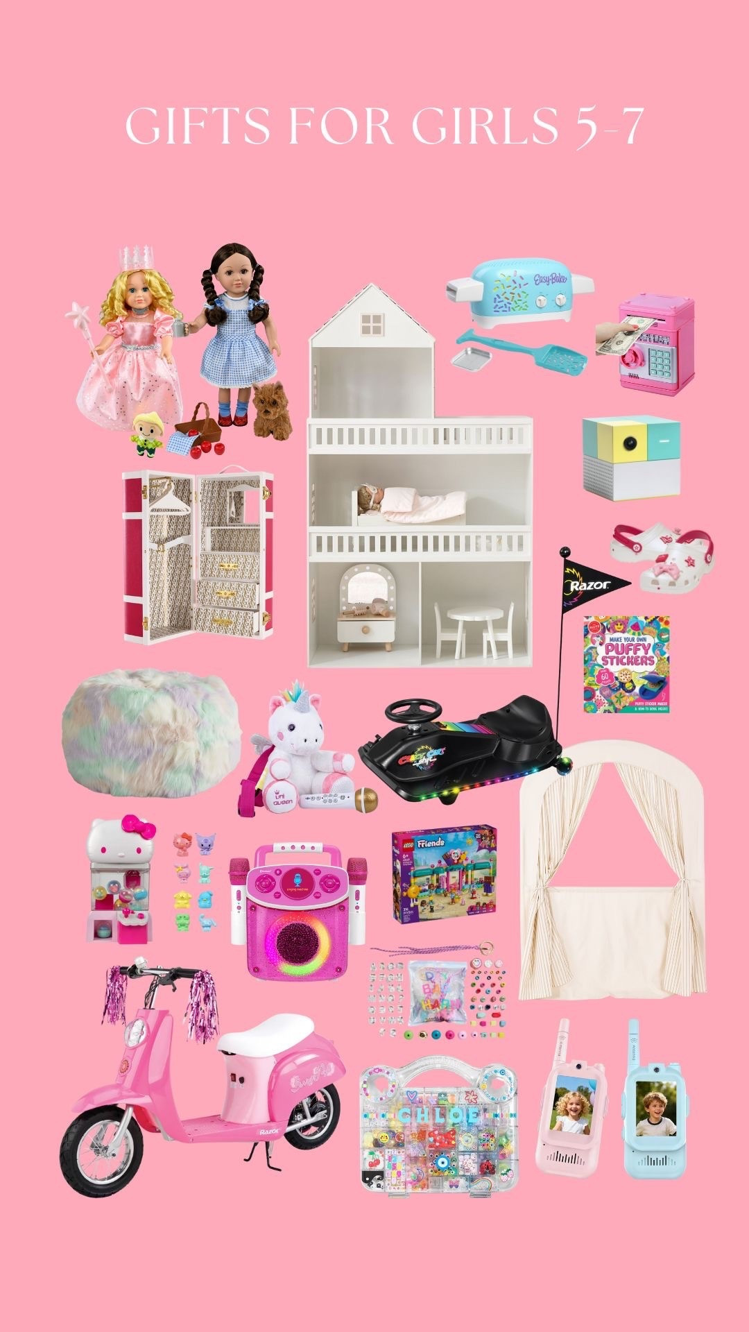 Gifts for Girls 5-7!