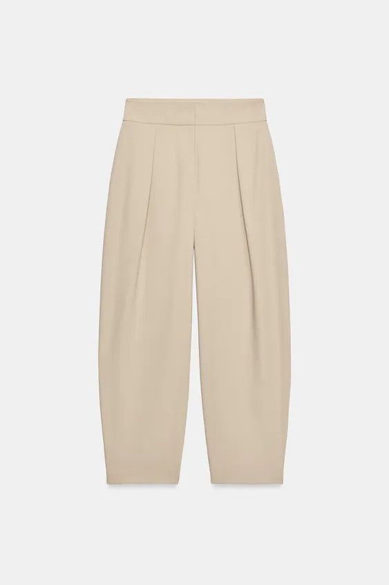 CARROT-HOSE MIT ZIERFALTE | Zara DE