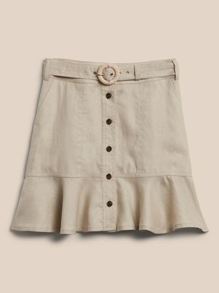 Linen Mini Skirt | Banana Republic (US)