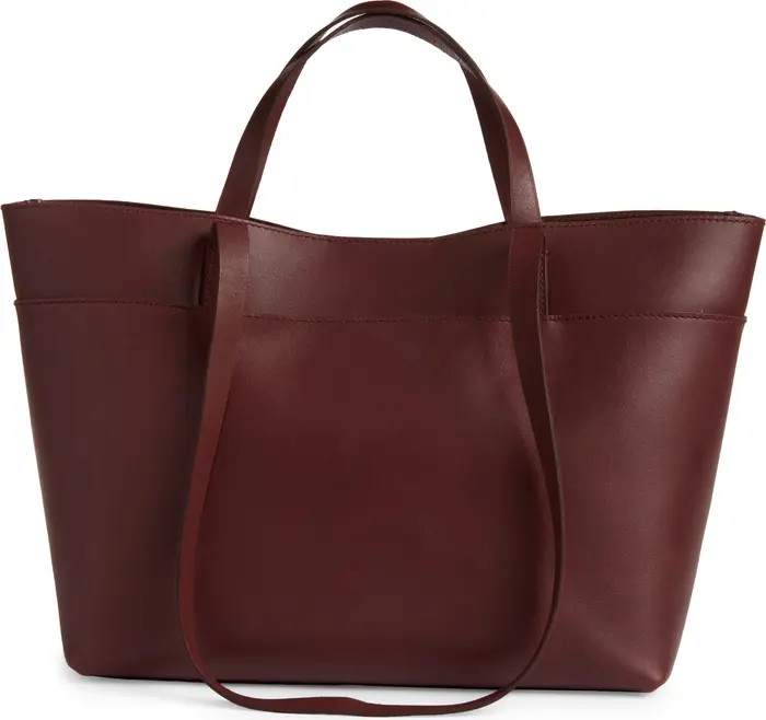 Madewell Medium Essentials Leather East/West Tote | Nordstrom | Nordstrom