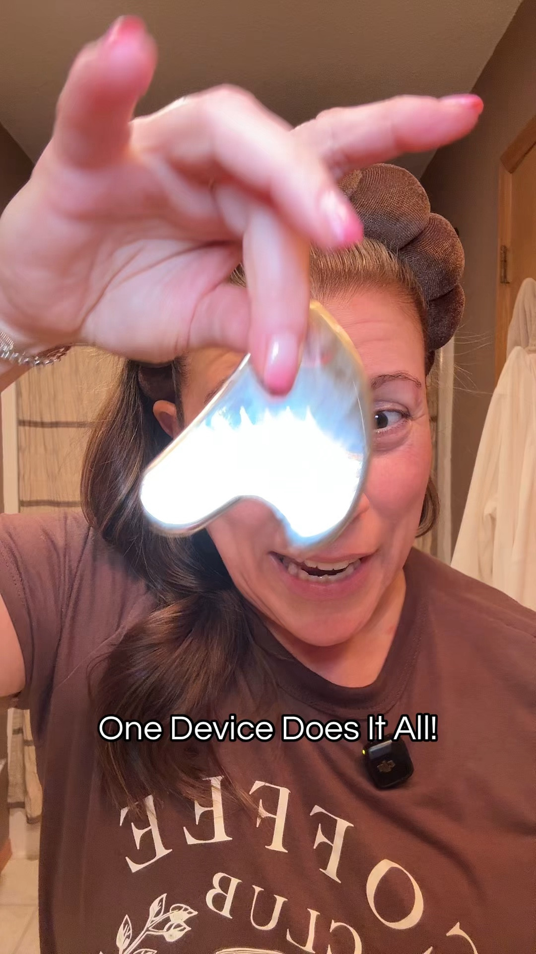 The REVO Face Genie is a powerful all in one anti-aging tool that tightens, tones, sculpts and lifts the skin. It also has 3 LED light settings with heat and vibration. Have you tried this? #facetools #skincaredevice #facegenie #antiagingtips #matureskin 

#LTKBeauty #LTKOver40