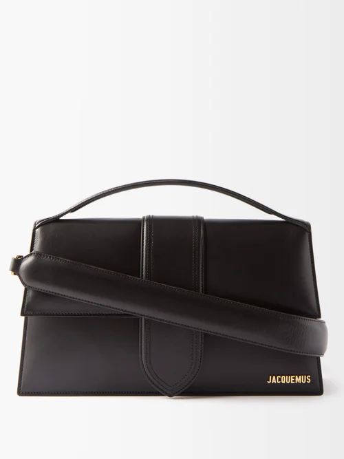 Jacquemus - Bambinou Leather Bag - Womens - Black | Matches (US)