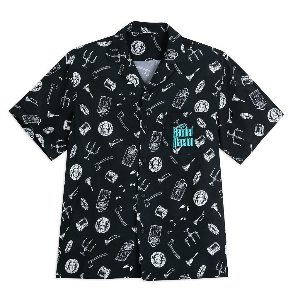 The Haunted Mansion Button Down Shirt for Adults | Disney Store