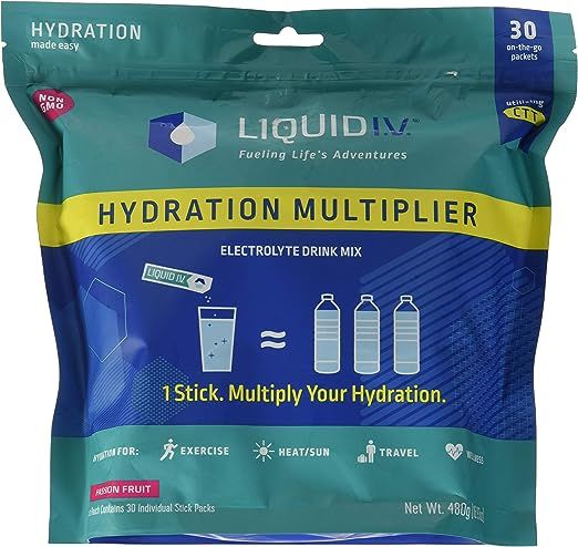 Liquid I.V.Hydration Multiplier,Electrolyte Powder,Easy Open Packets,Supplement Drink Mix(Passion... | Amazon (US)
