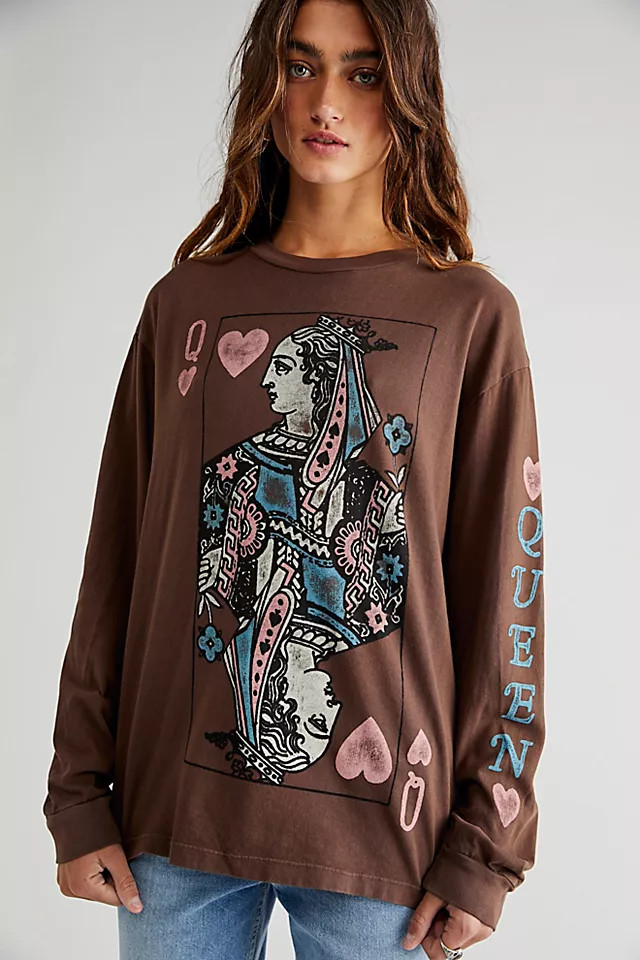 Queen Of Hearts Long Sleeve | Free People (Global - UK&FR Excluded)