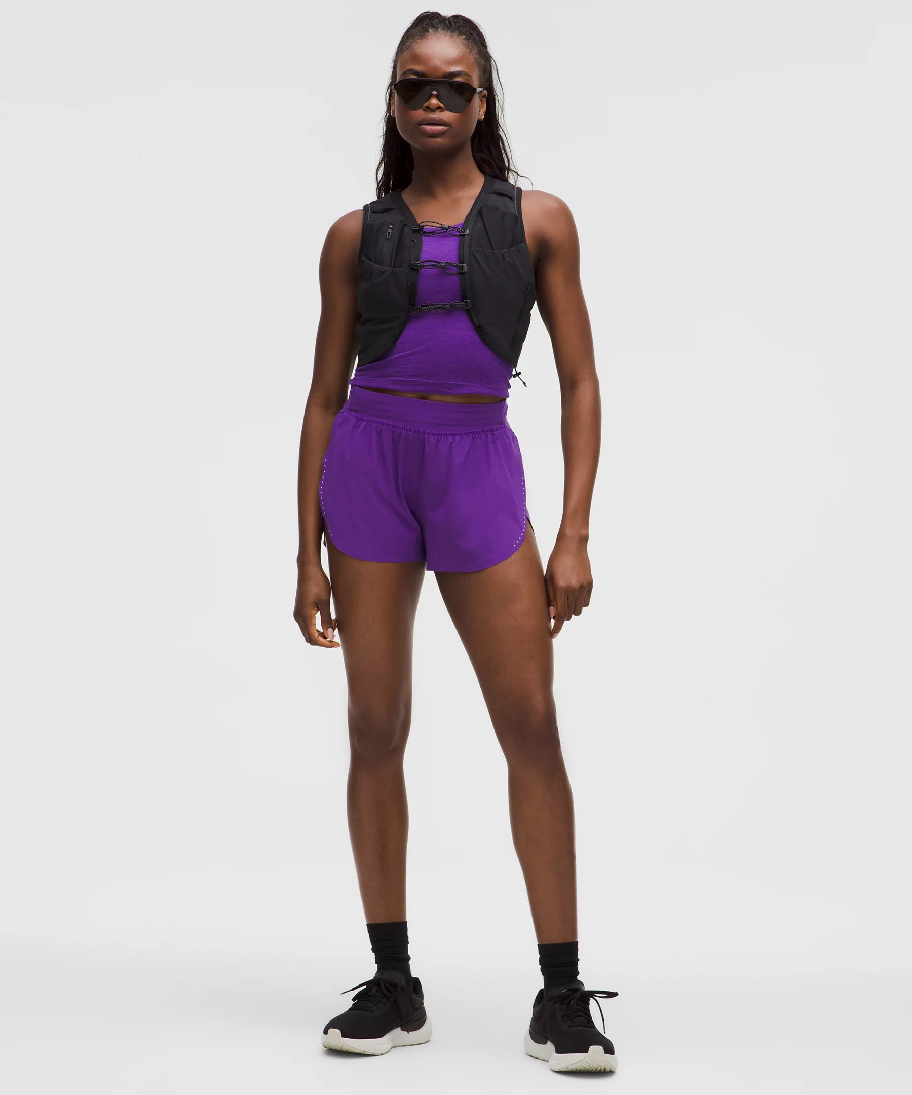 Fast and Free High-Rise Classic-Fit Split Short 3" | Lululemon (US)