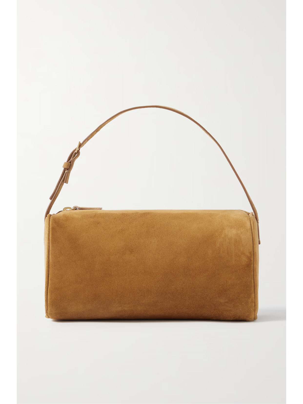 The Row - 90s Small Suede Tote - Bronze - one size | NET-A-PORTER APAC