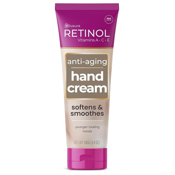 LIVAURA Retinol Hand Cream for Women - Anti-Aging Lotion for Dry Hands | Non-greasy hand cream th... | Amazon (US)