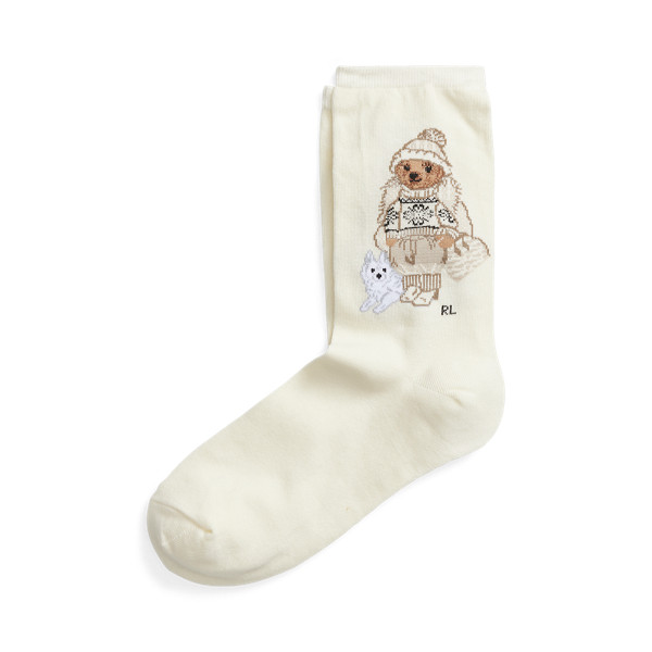 Polo Bear Crew Socks for Women | Ralph Lauren® UK | Ralph Lauren (UK)
