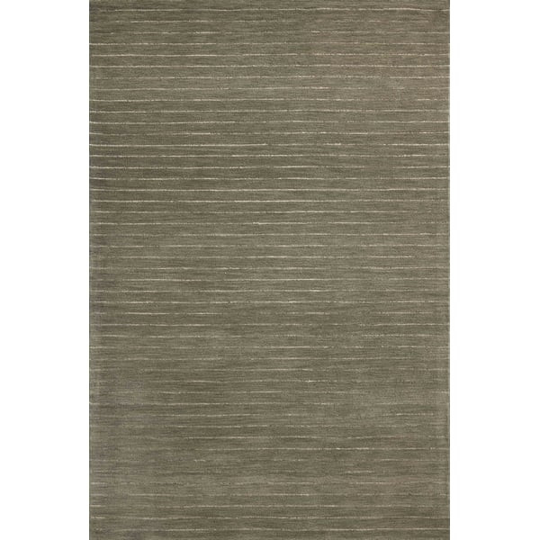 Henry HEY-01 Olive/Ivory Wool Hand-Tufted Striped Area Rug | Rugs Direct