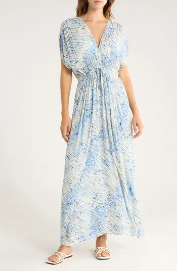 Wrap Maxi Cover-Up Dress | Nordstrom