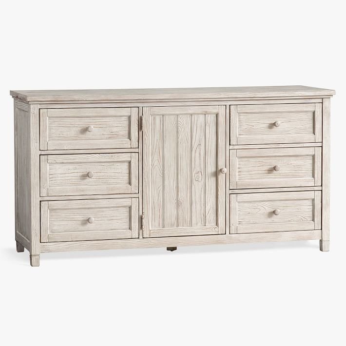 Beadboard 6-Drawer Wide Dresser | Pottery Barn Teen