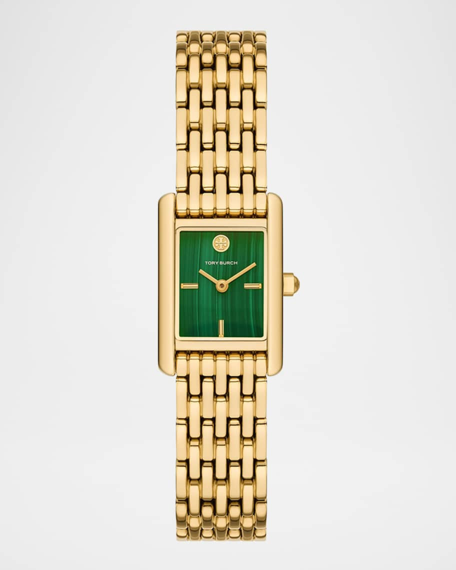 Tory Burch The Eleanor Mini Gold-Tone Stainless Steel Watch | Neiman Marcus
