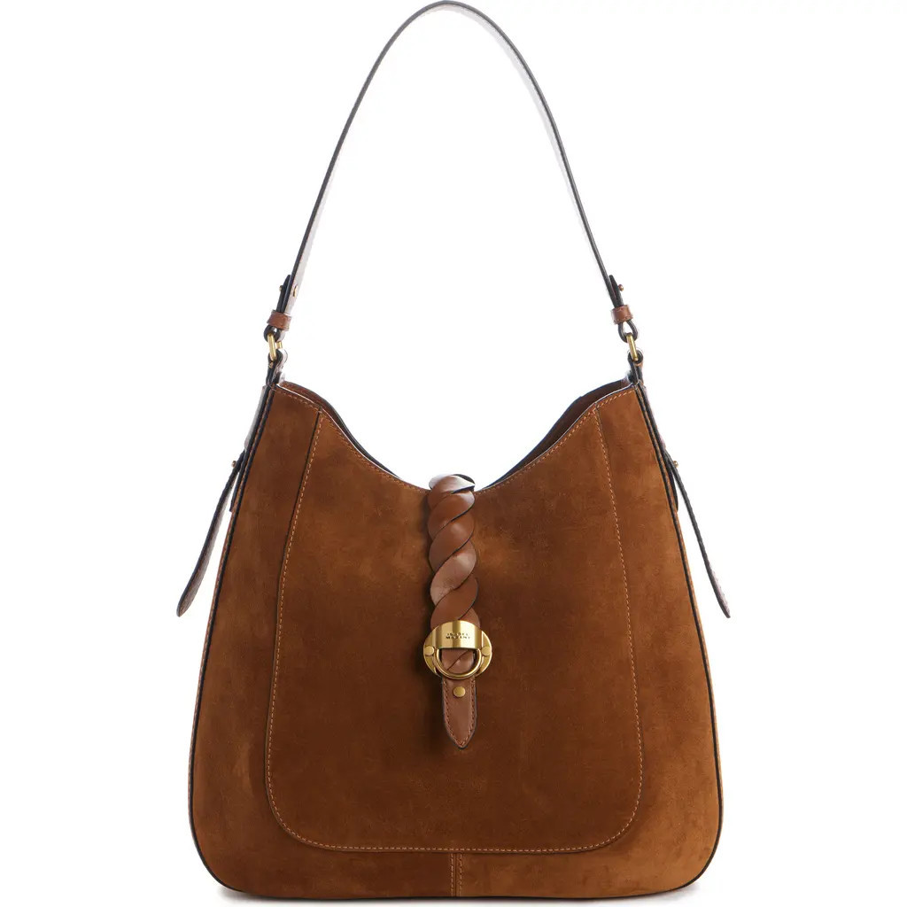 Isabel Marant Altay Suede Hobo Bag in Cognac at Nordstrom | Nordstrom