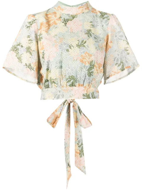 Blusa a fiori | Farfetch (IT)