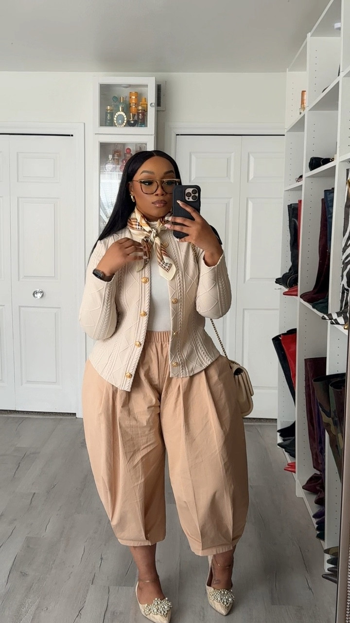 Hey Beauties 🩷

Here’s my quick OOTD, today was an office day, which also happened to be a headshot day, so I wanted to do a little extra which I think turned out perfectly.

Pants XXL
Top medium
Cardigan large ￼

#LTKootd #LTKMidsize #LTKgrwm