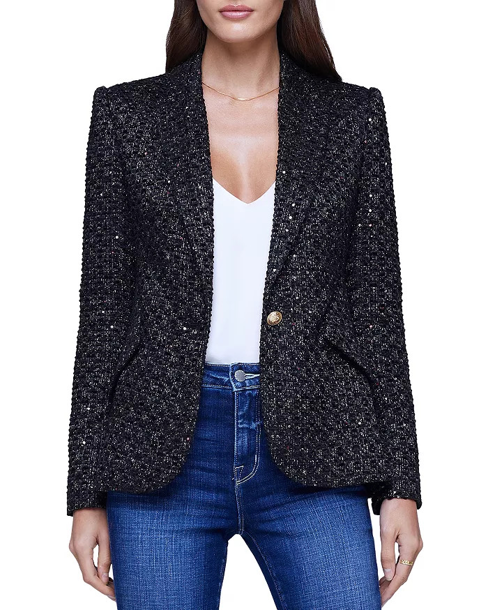 Chamberlain Sequined Tweed Blazer | Bloomingdale's (US)