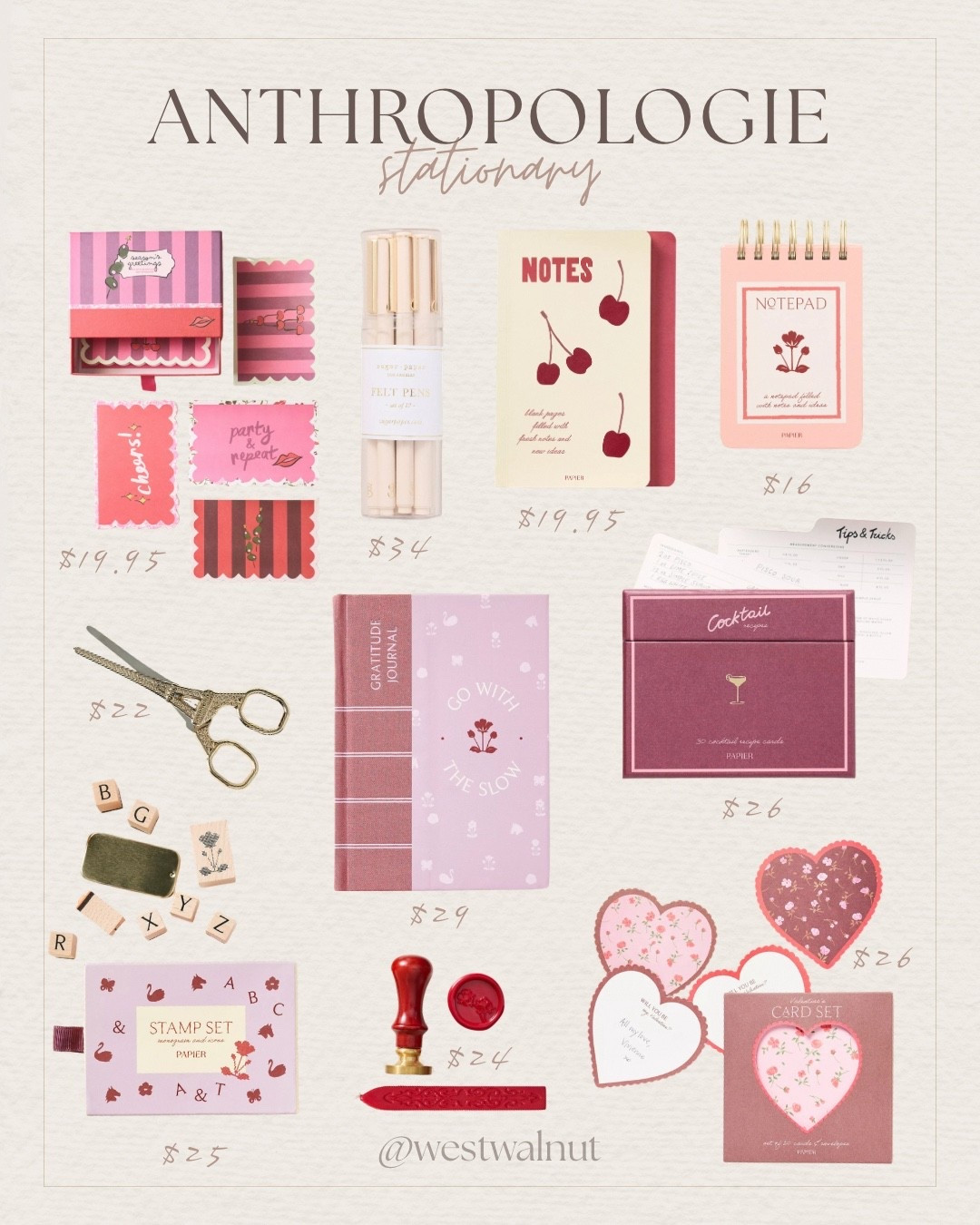 When it comes to festive decor, Anthropologie usually takes the cake in my book! 🎂

I’m absolutely loving their cute selection of Valentines Day finds! 🍒

There’s so much more not included in this post but I wanted to share my faves from their drinkware, candles, stationary and sweet treats! ♥️

Comment “LOVE” and I’ll send you the link to shop these adorable finds! 🔗

*I receive a small commission from purchases made with my LTK links, thanks for the support!*

#ValentinesGiftIdeas #ValentinesGifts #ValentinesDecor 

#LTKHome