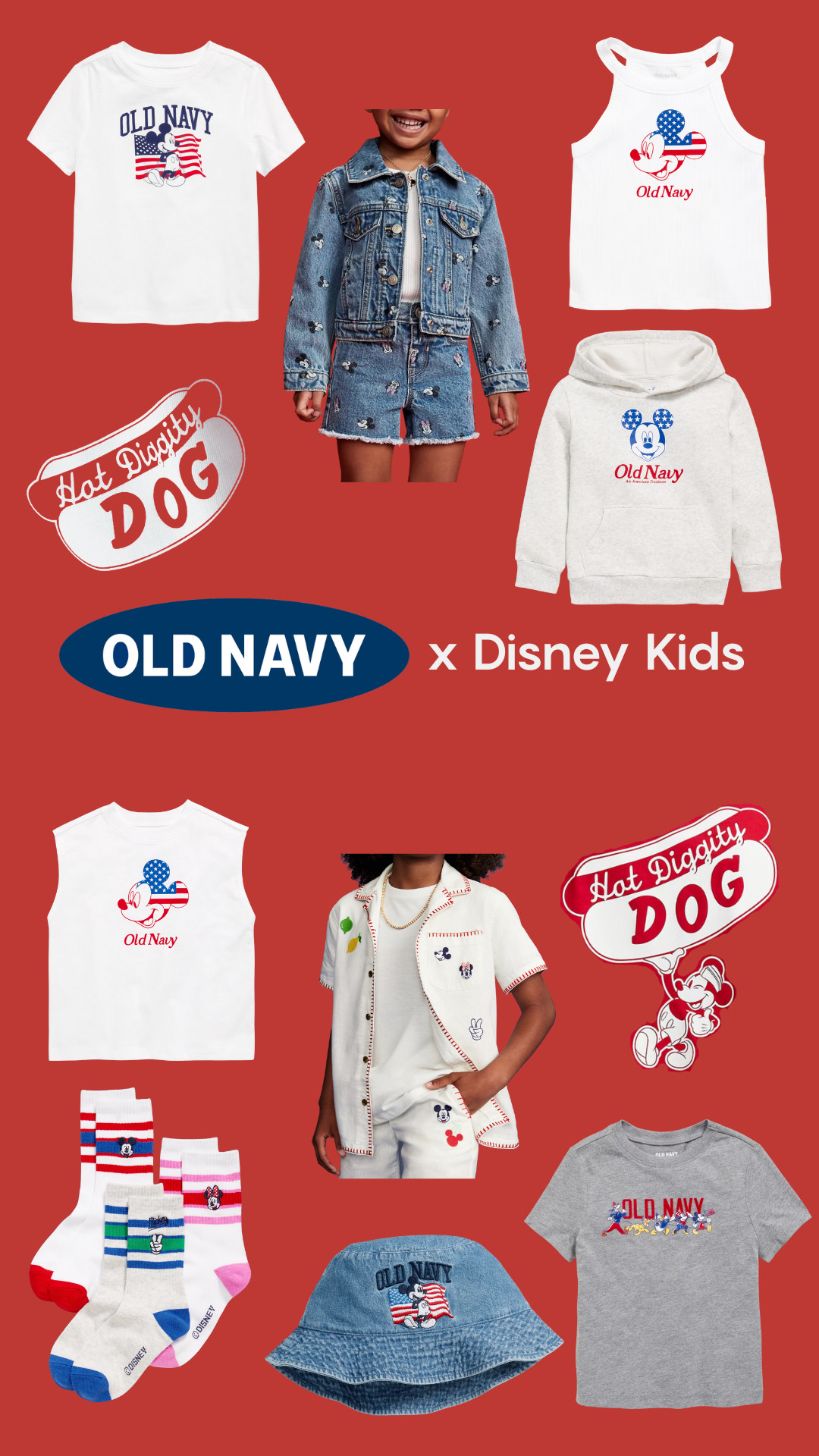Disney 4th of July with Old Navy! Kids 

 #LTKSeasonal #LTKFindsUnder50 #LTKKids