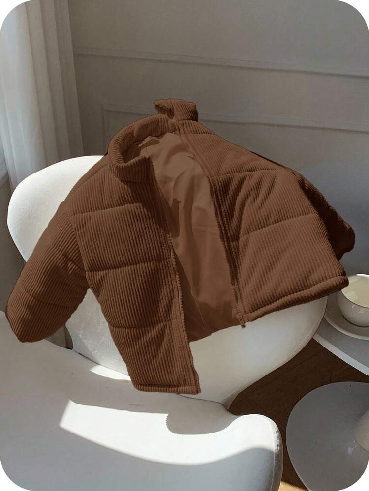 Boys Thick Curdoroy Jacket | SHEIN