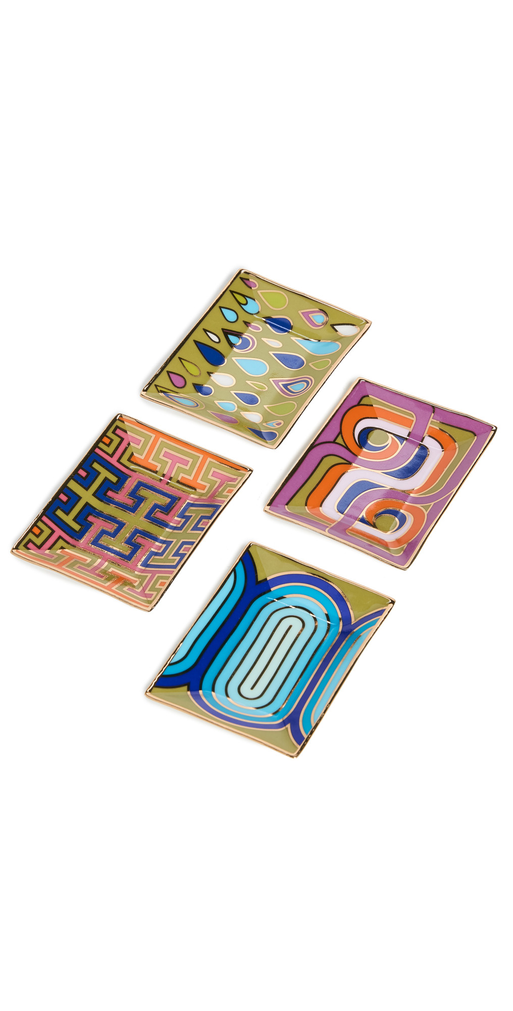 Jonathan Adler Madrid Petite Trays - Set of 4 | Shopbop | Shopbop