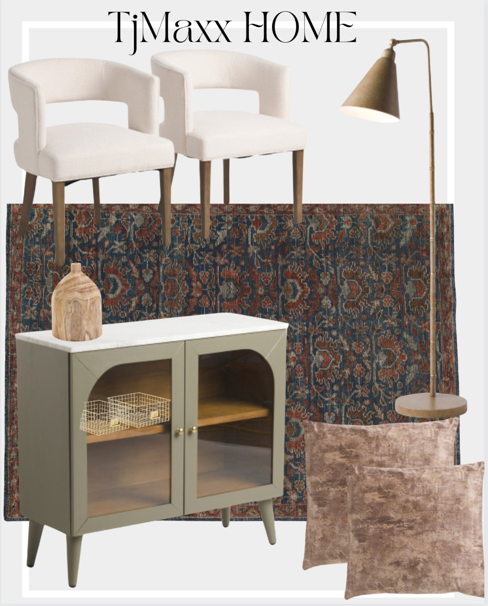 Home decors, living room decor, mid century modern home, home finds, TjMaxx, rugs, accent chairs, throw pillows, home organizing 

#LTKfamily #LTKhome #LTKstyletip