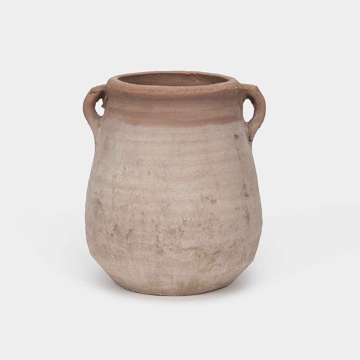 Whitewashed Urn Planter | Shoppe Amber Interiors | Amber Interiors