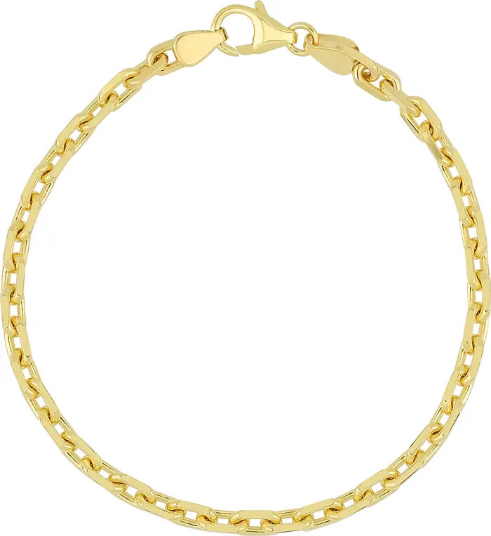 14K Gold Chain Link Bracelet | Nordstrom